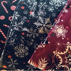 Christmas/Winter Leggings 3 pair women’s XL